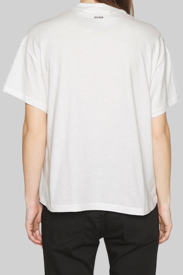 T-SHIRT HUGO - 102 WHITE